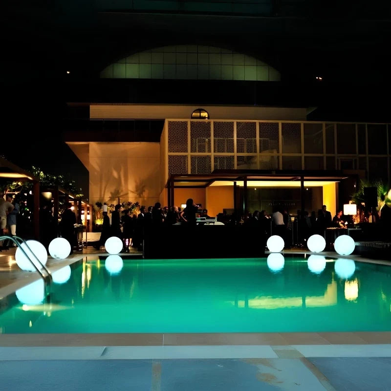 Spherical Outdoor Garden Light with Remote Control - 16 Colours, Weather-Resistant