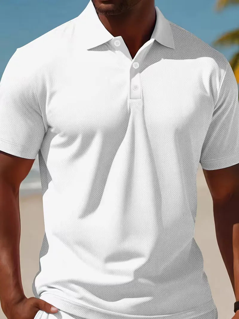 Men's Polo Shirt and Shorts Summer Set