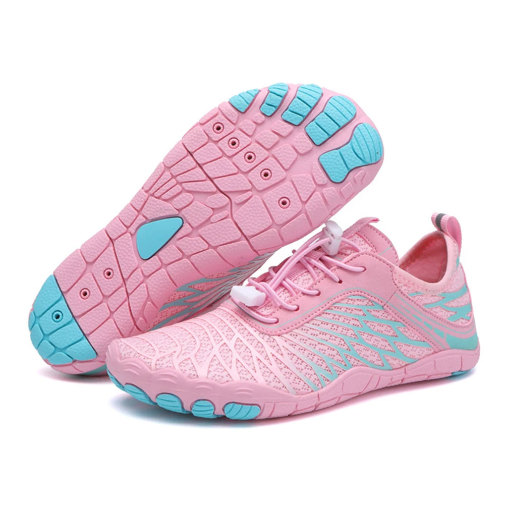 Unisex Water Shoes with Anti-Slip Sole and Quick-Dry Mesh