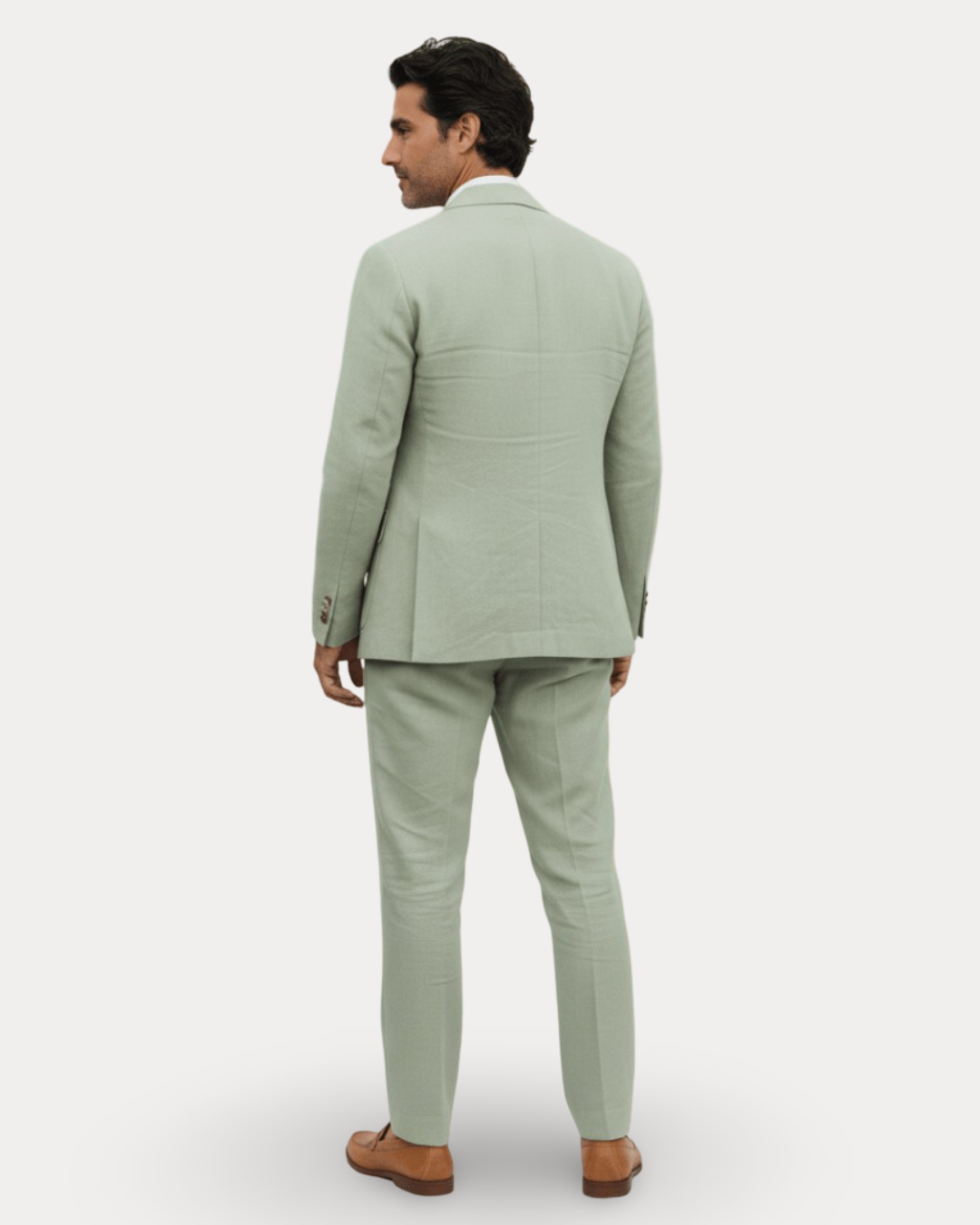 Men's Tailored Linen Suit – Breathable Wedding & Formal Wear