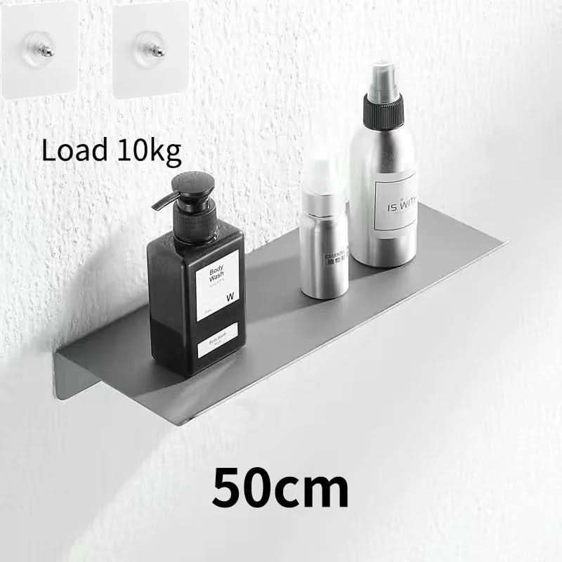 Floating Wall Shelf No-Drill Adhesive Mount, 5kg Capacity
