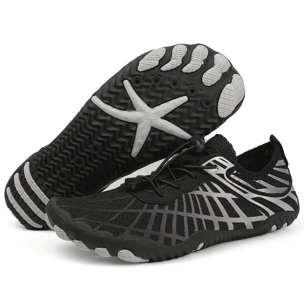 Unisex Water Shoes with Anti-Slip Sole and Quick-Dry Mesh