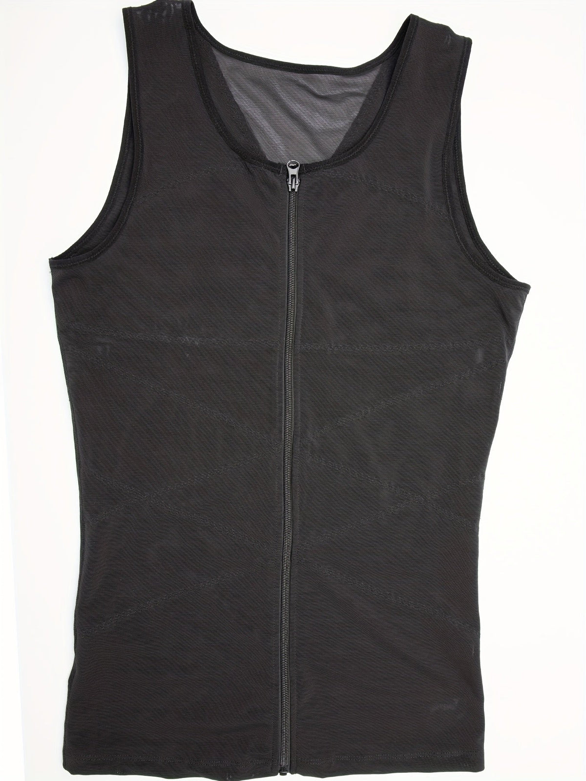 Men's Fitted Tank Top Sleeveless Muscle Vest Slim Fit