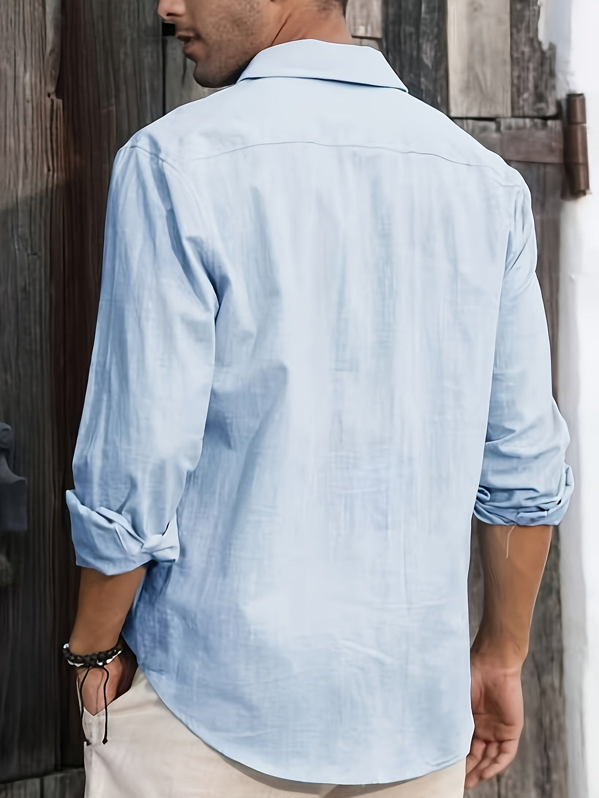 Men's Lightweight Casual Shirt – Relaxed Fit Summer Top