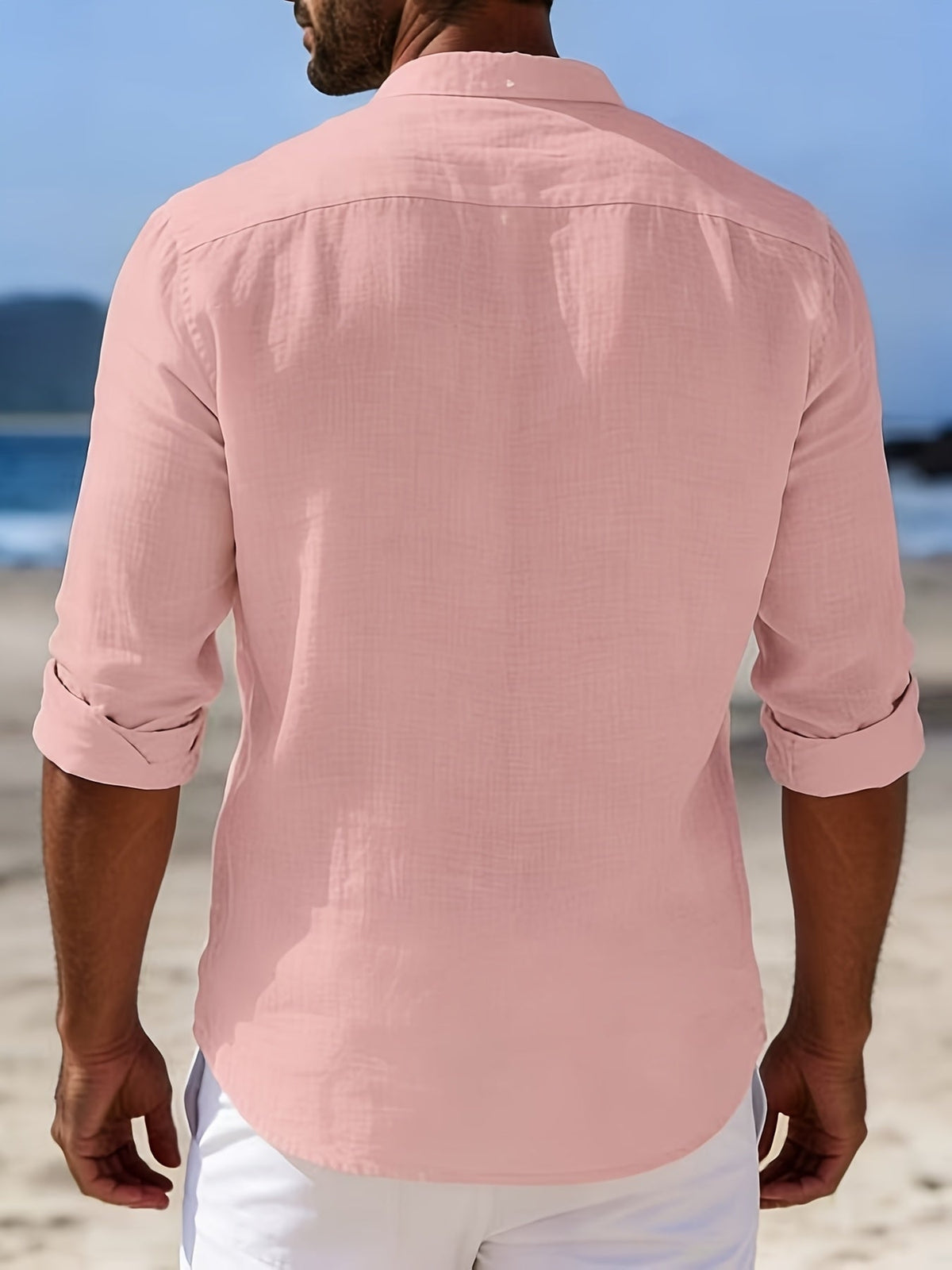 Men's Lightweight Casual Shirt – Relaxed Fit Summer Top