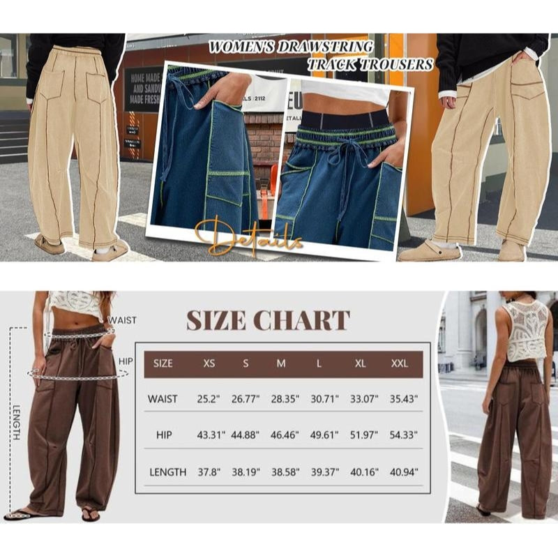 Women's Barrel Sweatpants High-Rise Relaxed Fit