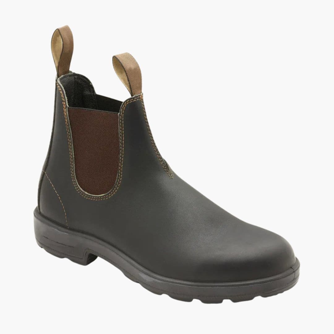 Men's Chelsea Boots with Elastic Side Panels