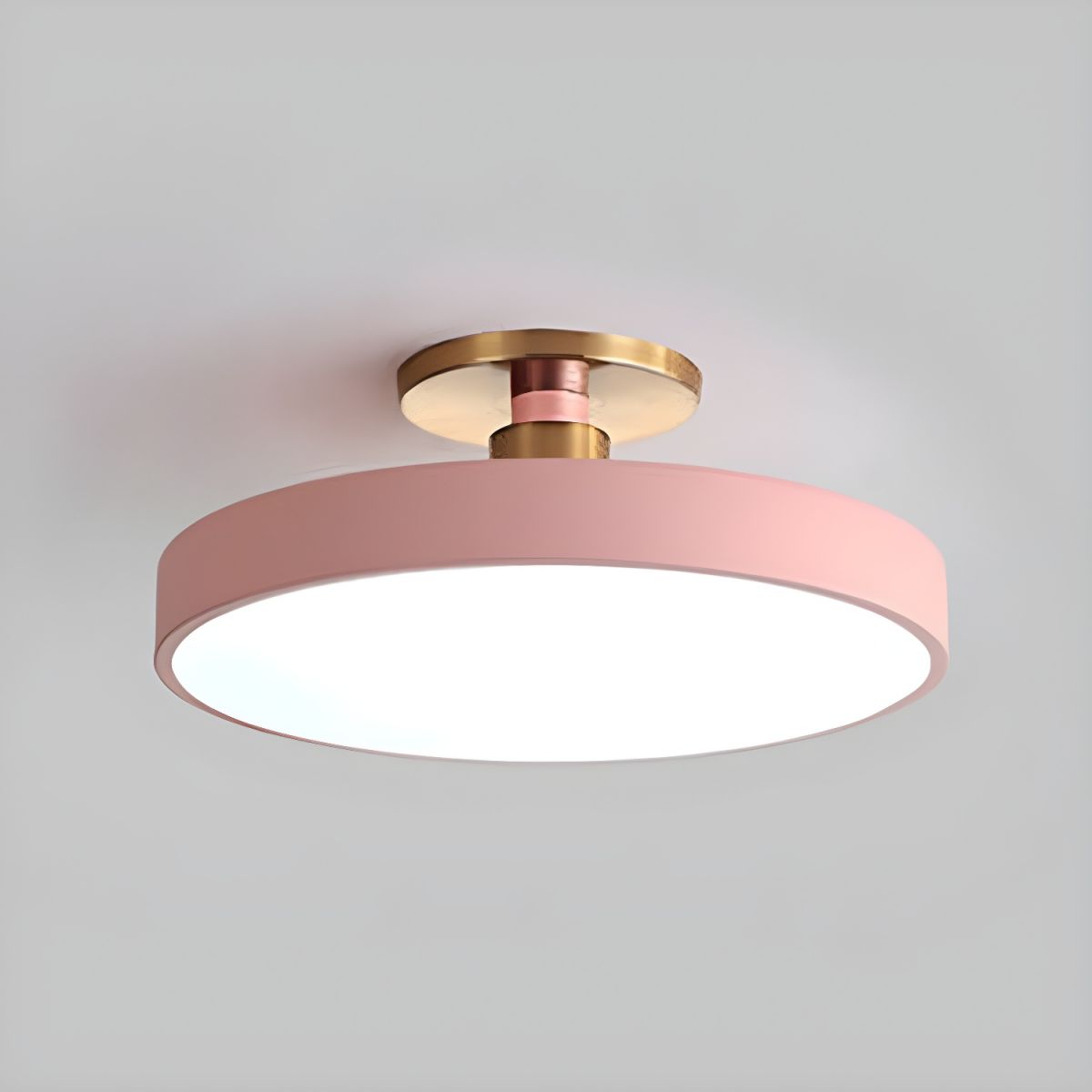 Ceiling Light Round LED Semi-Flush Mount