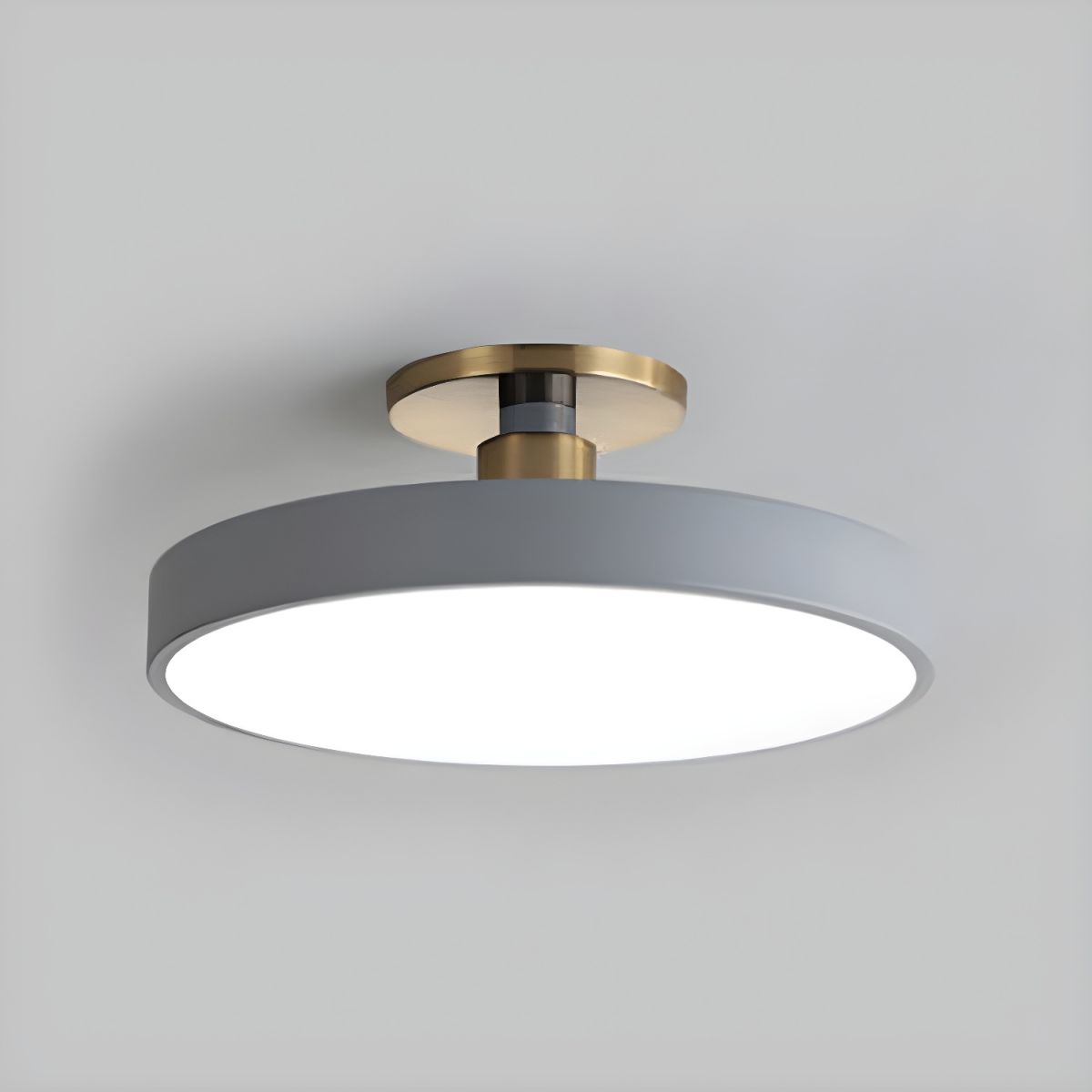 Ceiling Light Round LED Semi-Flush Mount