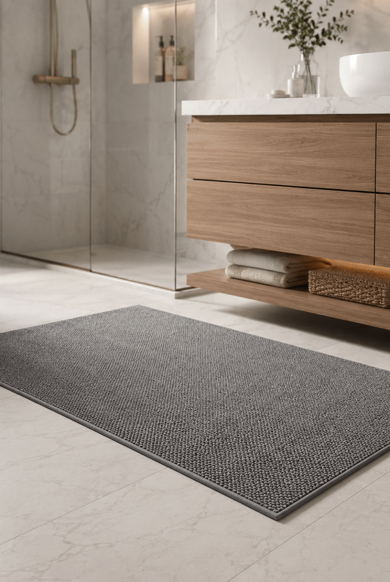 Absorbent Doormat for Indoor and Outdoor Entryways – Non-Slip, Quick-Drying