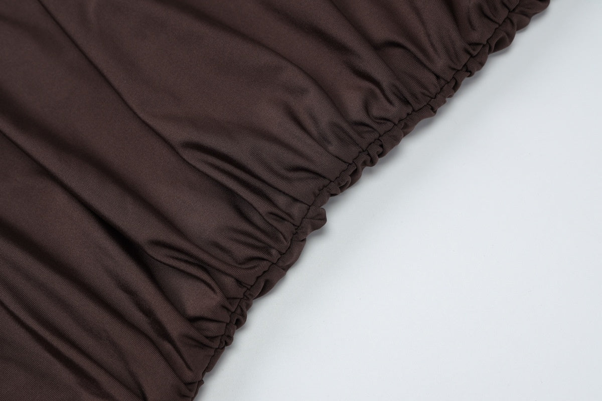 JOLIJN | Gedrapeerde Jurk - Luxueus, Verfijnd & Comfortabel