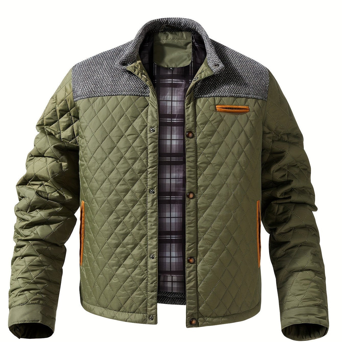 Gideon | Quilted Stand-Collar Jacket 0