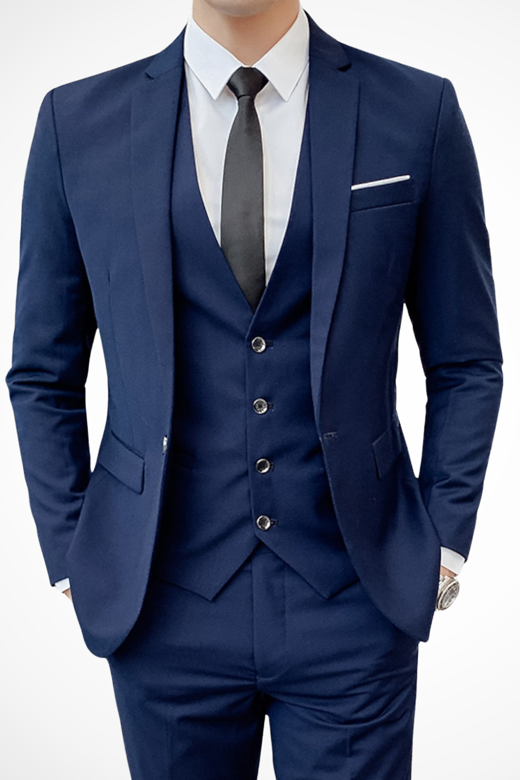 Men's 3 Piece Suit Slim Fit Notch Lapel, Occasion Suit