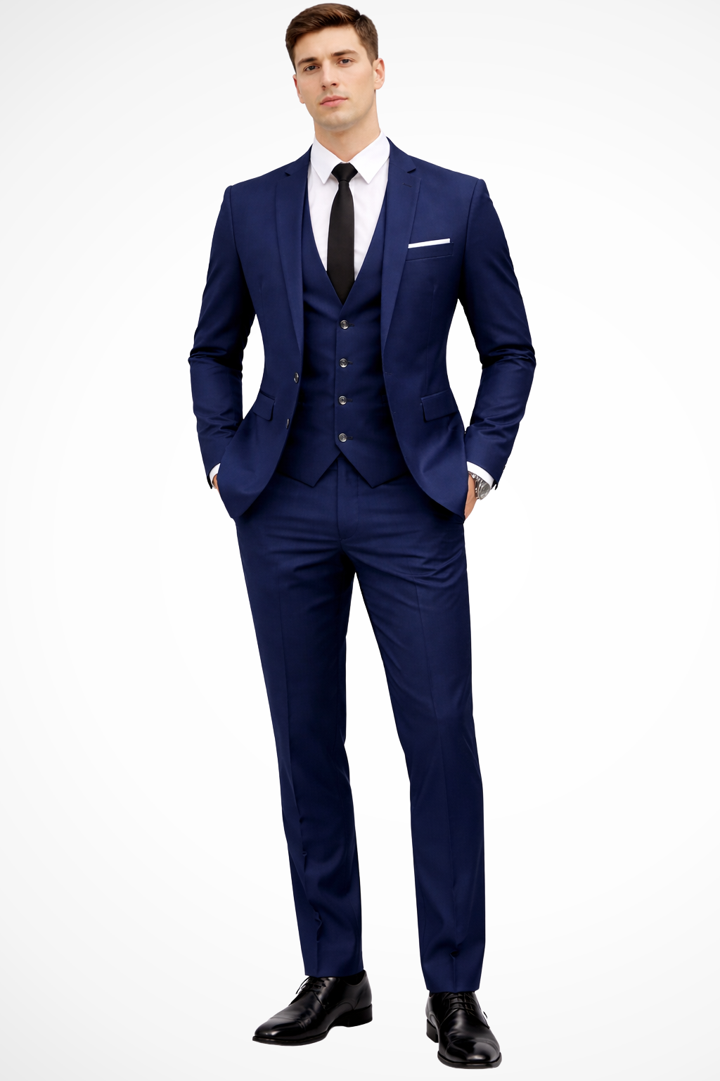 Men's 3 Piece Suit Slim Fit Notch Lapel, Occasion Suit
