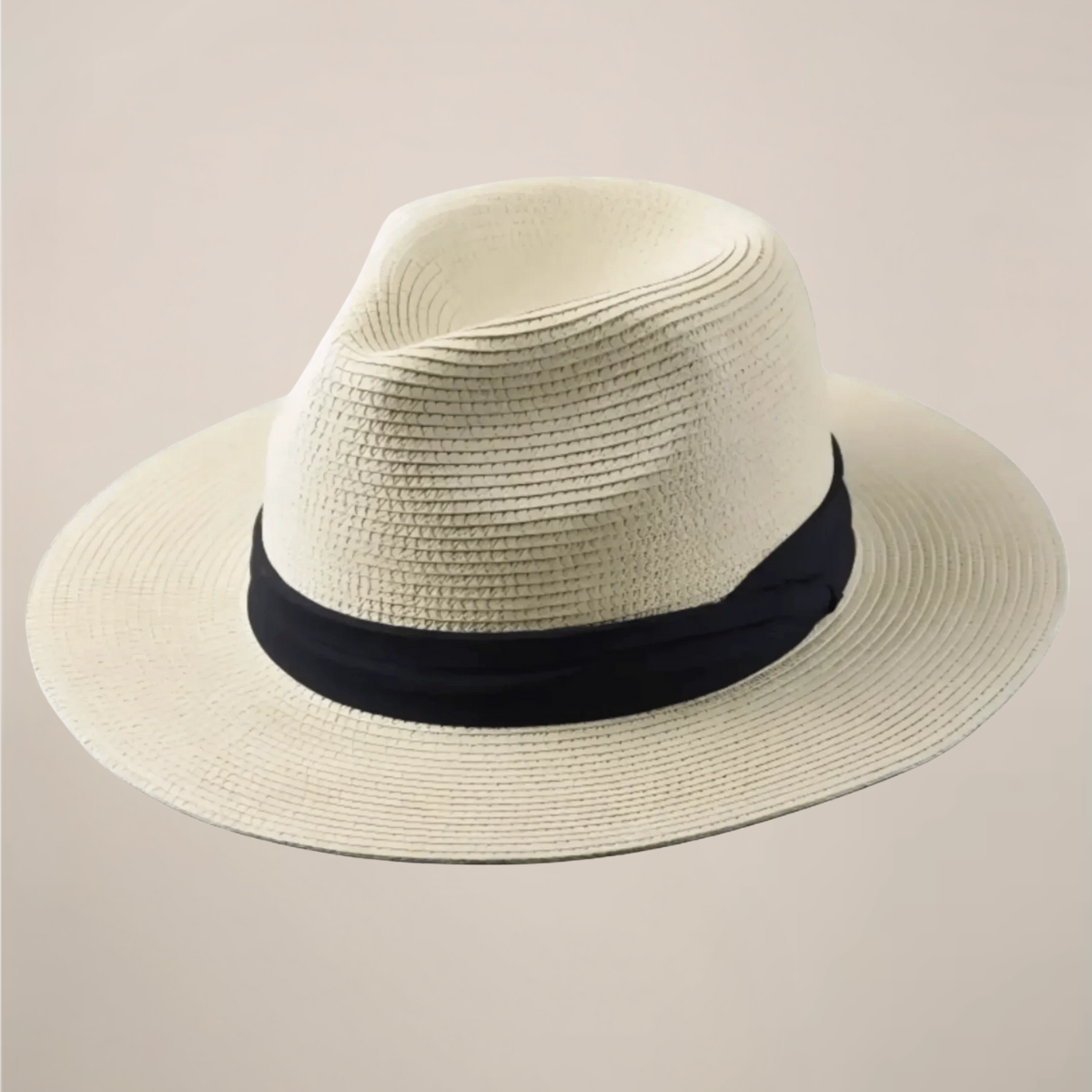 Men's Handmade Panama Hat Wide Brim - Summer Straw Hat