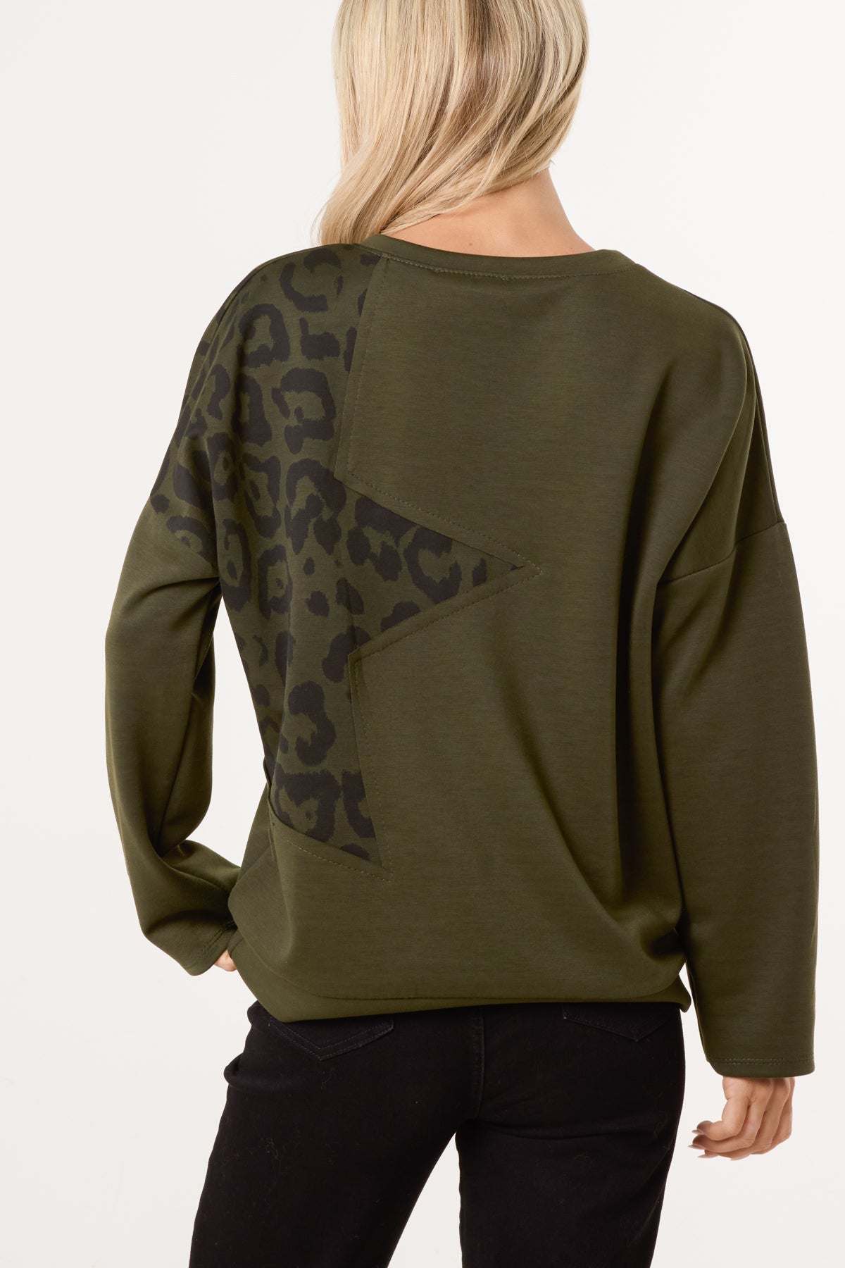 Women's Studded Star Jumper – Soft Knit Pullover