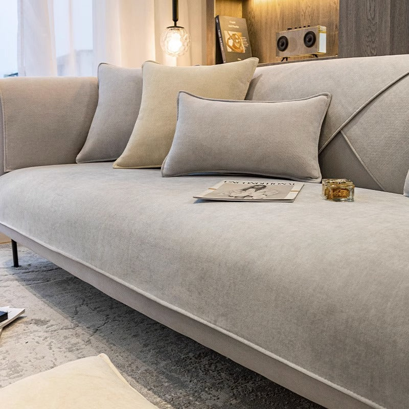 Non-Slip Sofa Cover - Pet, Scratch & Stain Protector