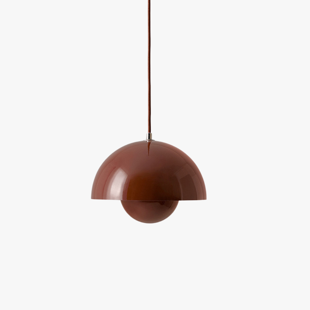 Nature-Inspired Ceiling Lamp – Iron, Adjustable Cord, Warm White Light