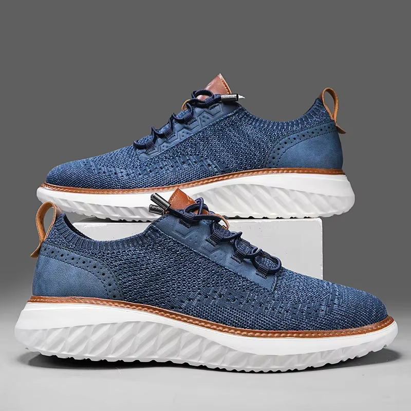 Men's Mesh Sneakers - Lightweight Breathable Trainers