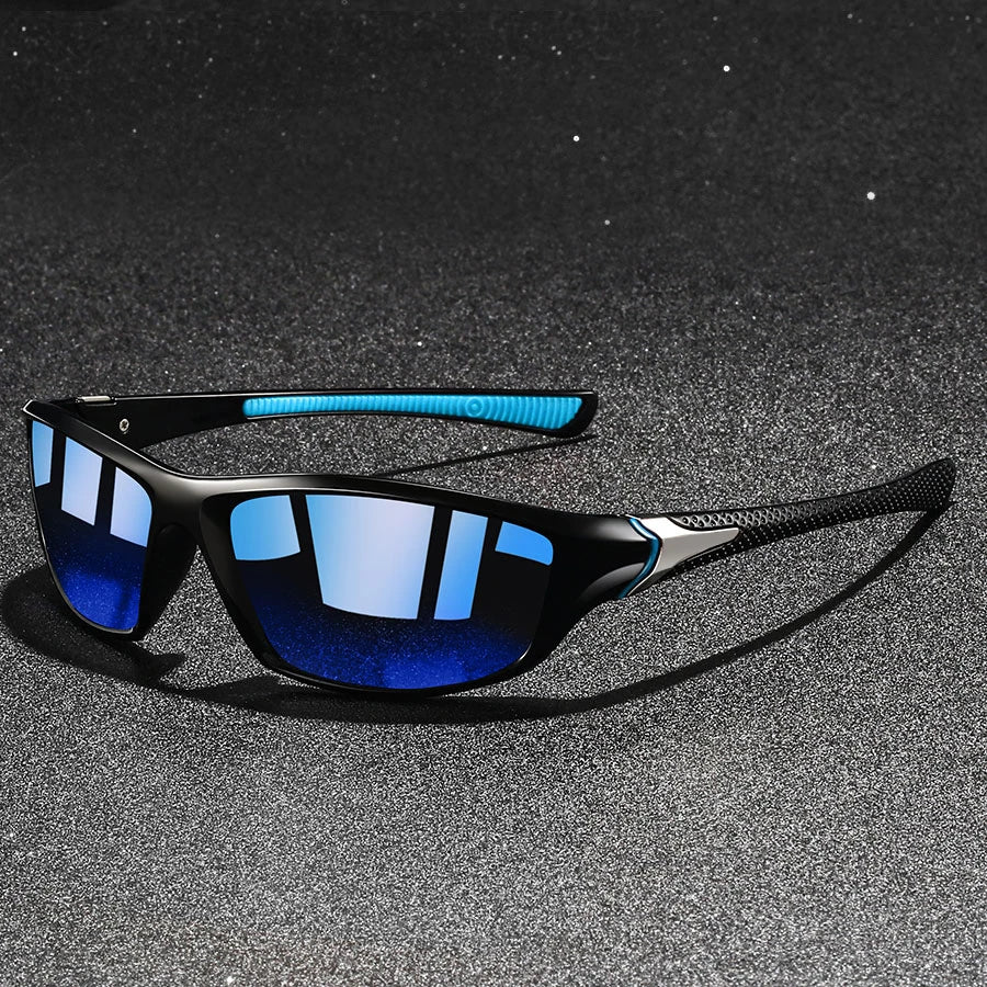 Polarized Sport Sunglasses - Wraparound UV Protection Frame