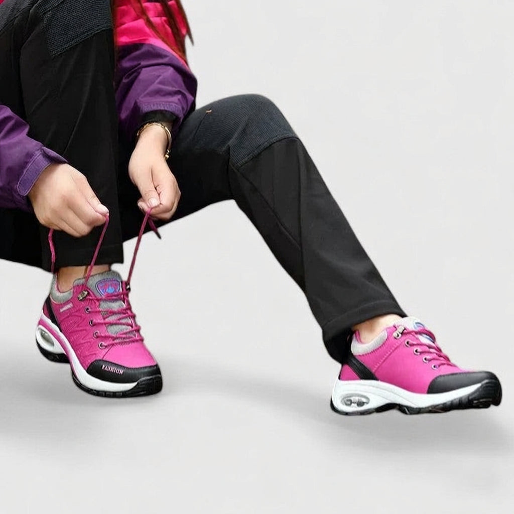 Women's Waterproof Slip-On Trainers - Lightweight Anti-Slip Sneakers