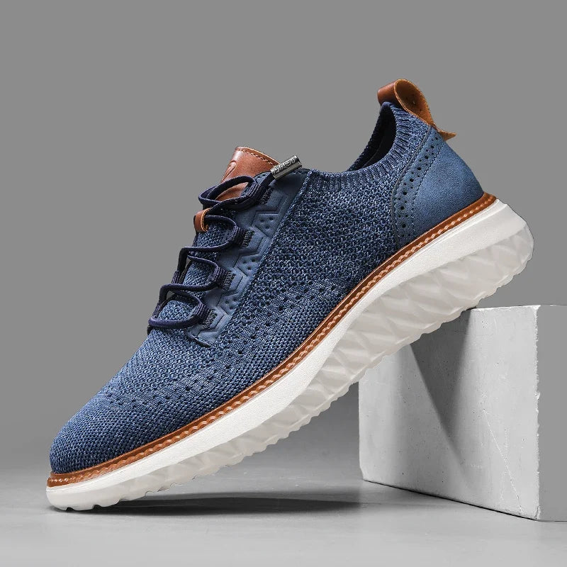 Men's Mesh Sneakers - Lightweight Breathable Trainers