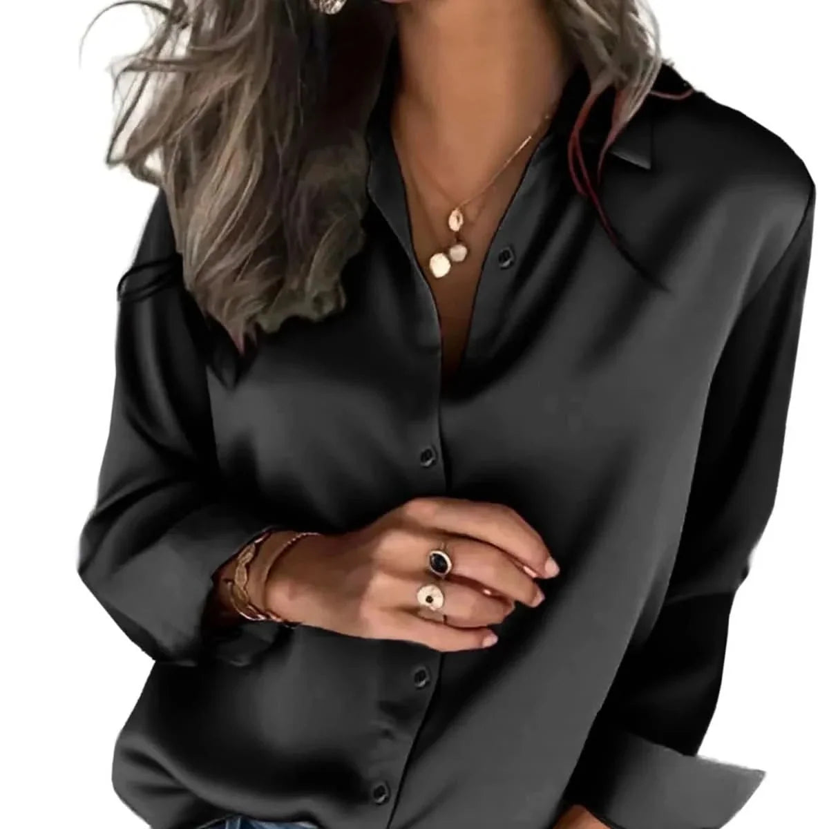 Women's Relaxed Button-Down Shirt