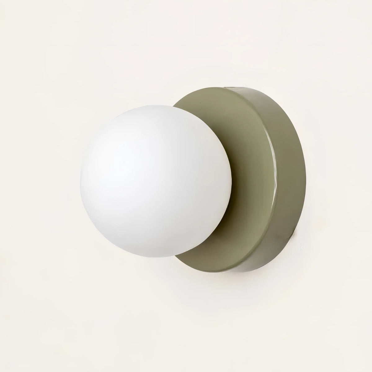 Applique Murale Scandinave Minimaliste Abat-jour en Verre