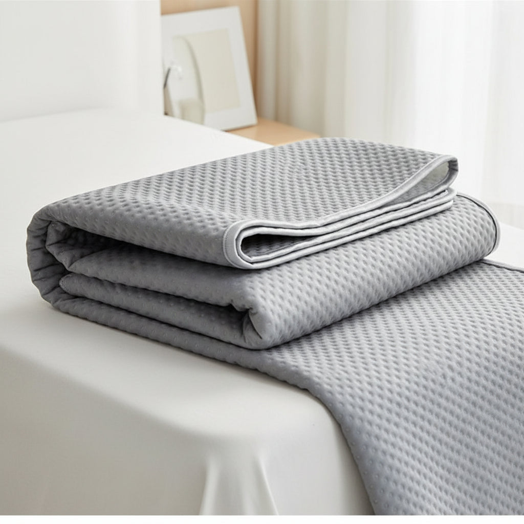 Foldable Cooling Sleep Mat - Breathable Summer Bed Topper