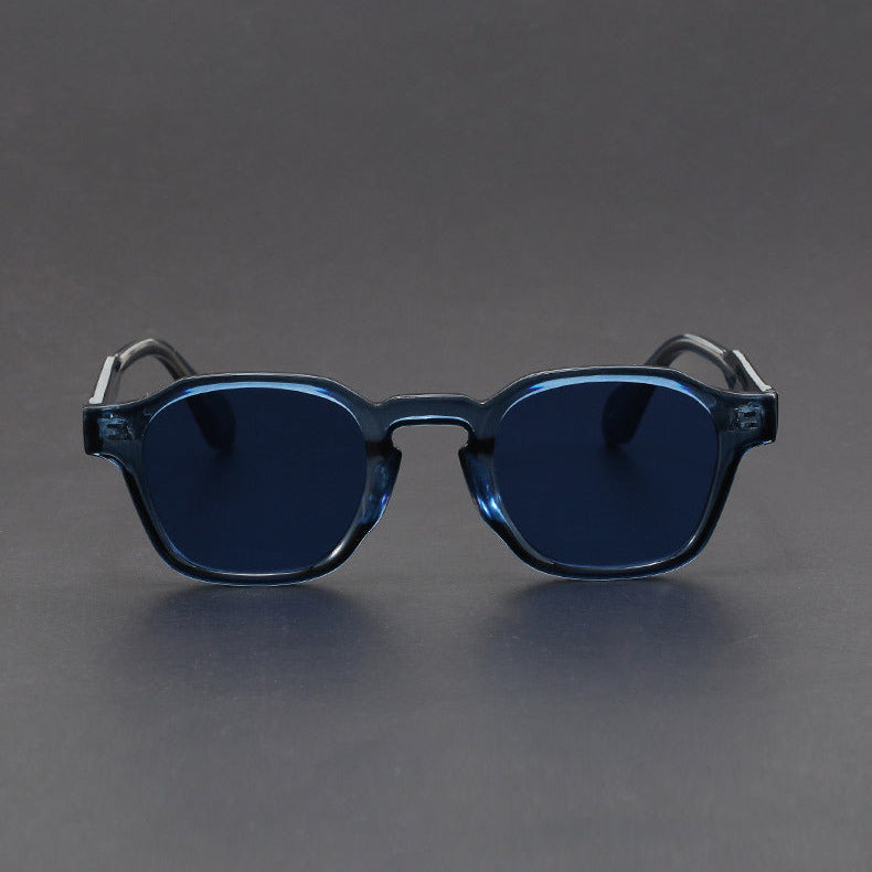 Square Frame Retro Sunglasses - UV Protective Polycarbonate Lenses