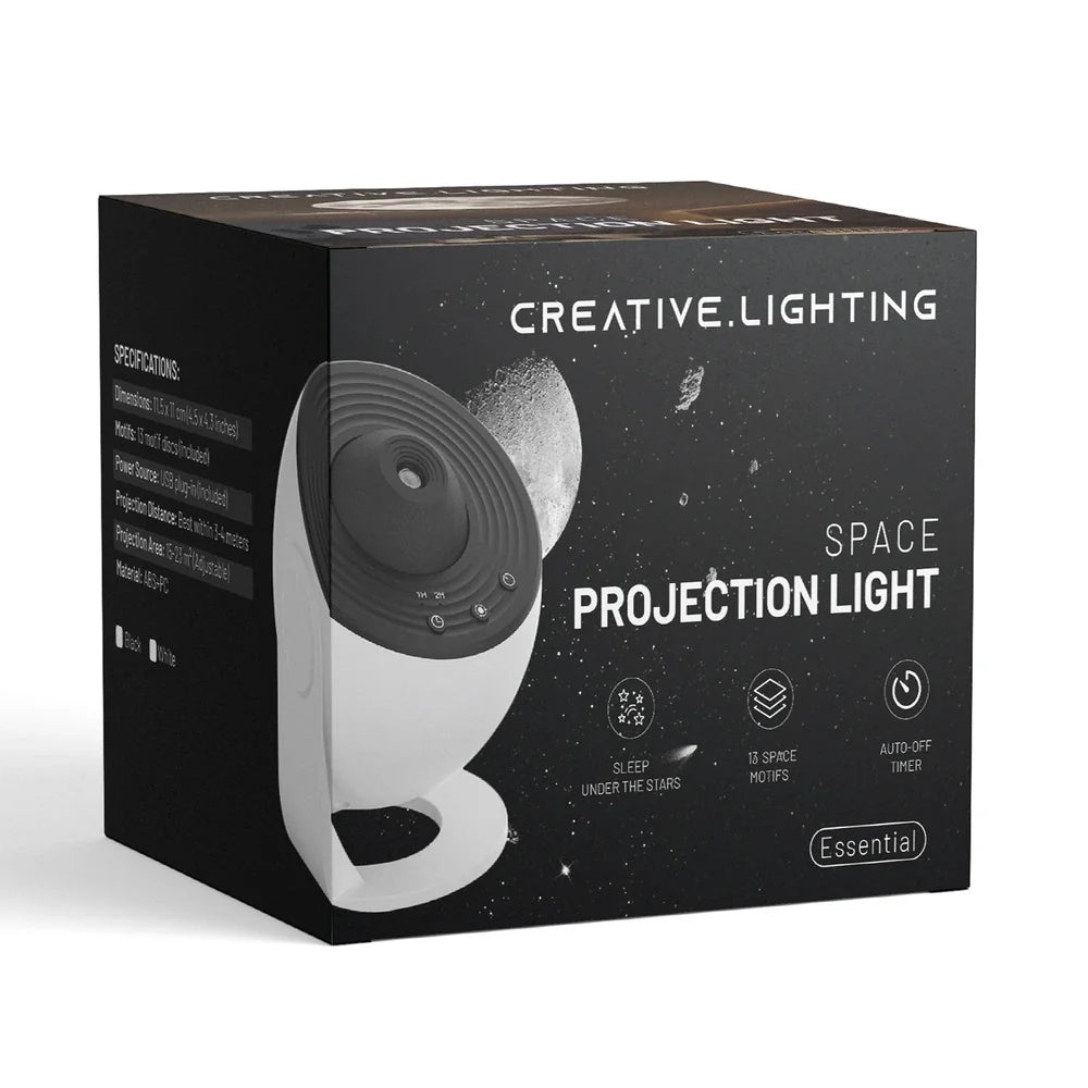 Galaxy Star Projector Light - USB Night Sky Lamp with Timer