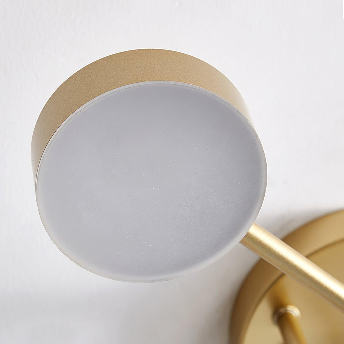 Ceiling Light with Crossed Arms and Cylindrical Heads, Sputnik Style
