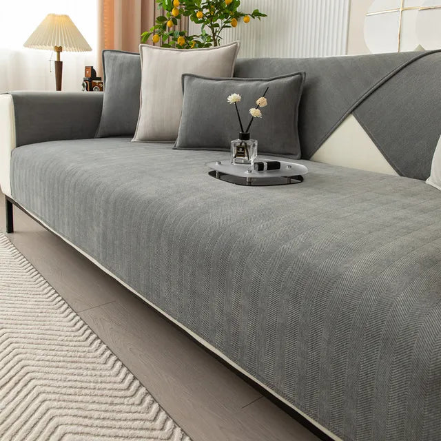 Sofa Cover for Pets – Stain and Scratch Protection with Non-Slip Base