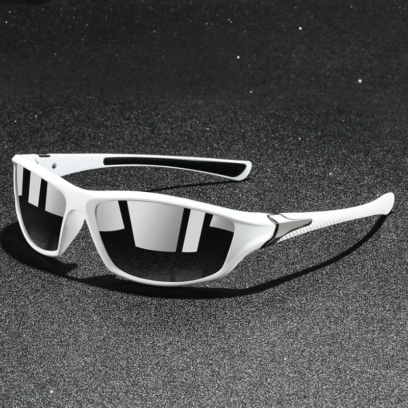 Polarized Sport Sunglasses - Wraparound UV Protection Frame