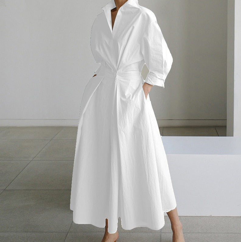 Women's Summer Clothes - Long Loose Fit Maxi Dress