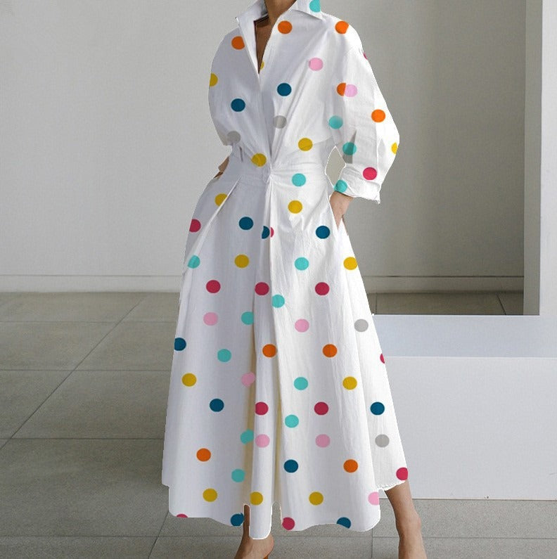 Women's Summer Clothes - Long Loose Fit Maxi Dress
