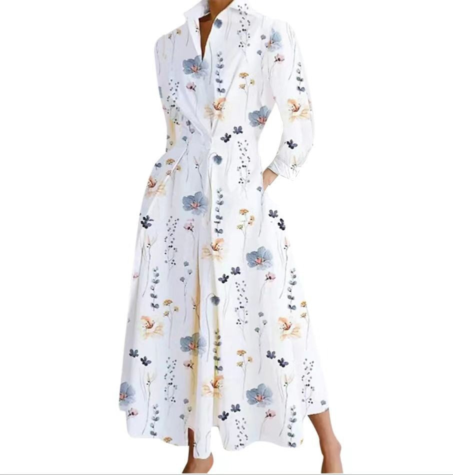 Women's Summer Clothes - Long Loose Fit Maxi Dress