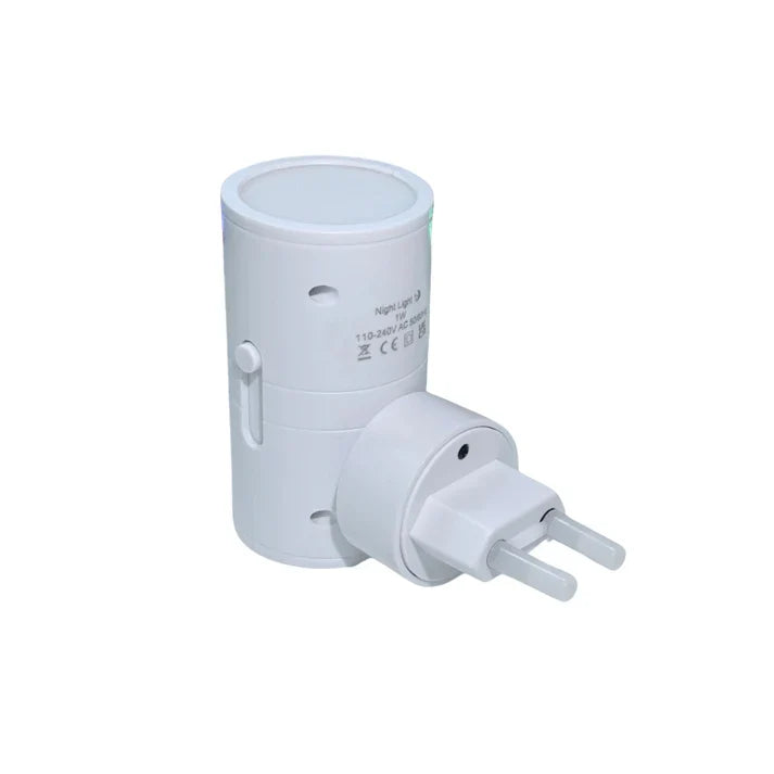 LED Plug-In Night Light with Sensor, Dimmable