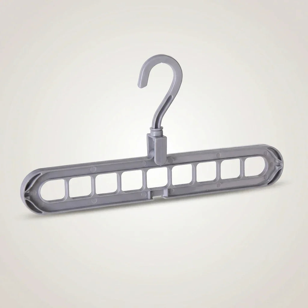 Space-Saving Closet Hanger System (3-Pack) - Vertical Clothes Storage