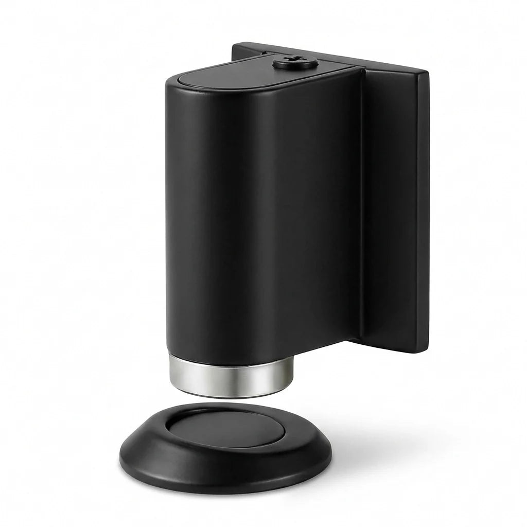 Magnetic Door Stopper - Zinc Alloy Floor Mount Holder