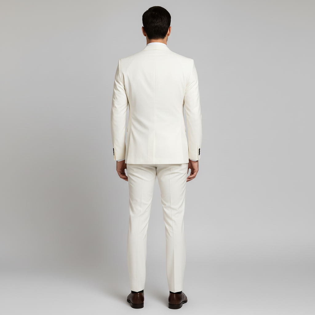 Men's 3-Piece Suit with Waistcoat - Jacket, Vest & Trousers