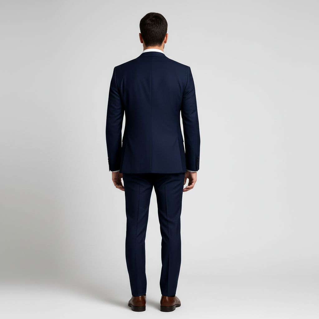 Men's 3-Piece Suit with Waistcoat - Jacket, Vest & Trousers