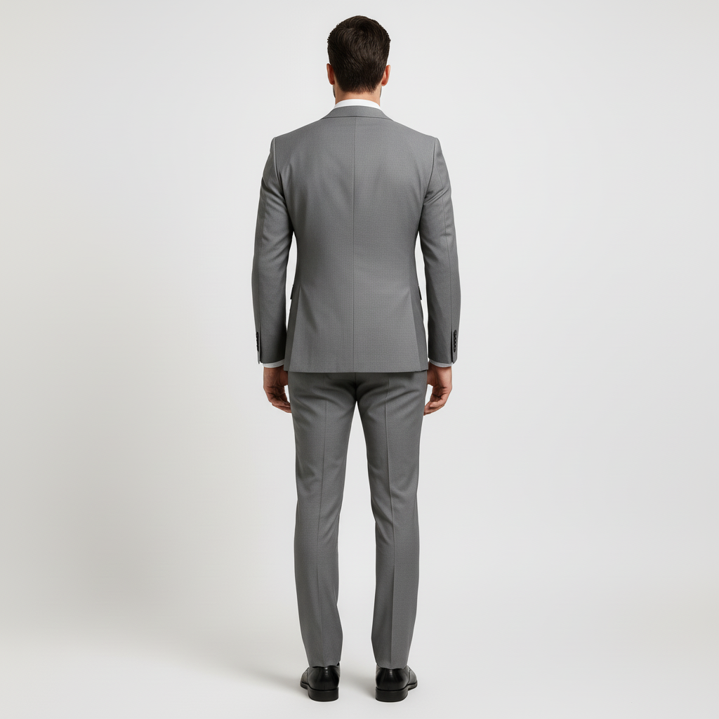 Men's 3-Piece Suit with Waistcoat - Jacket, Vest & Trousers