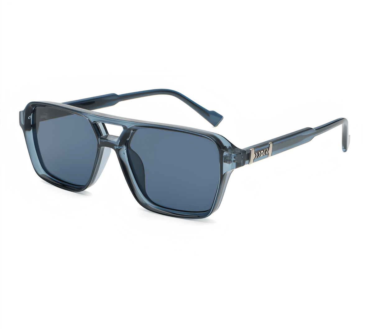 Men's Oversized Retro Sunglasses with Wide Frame