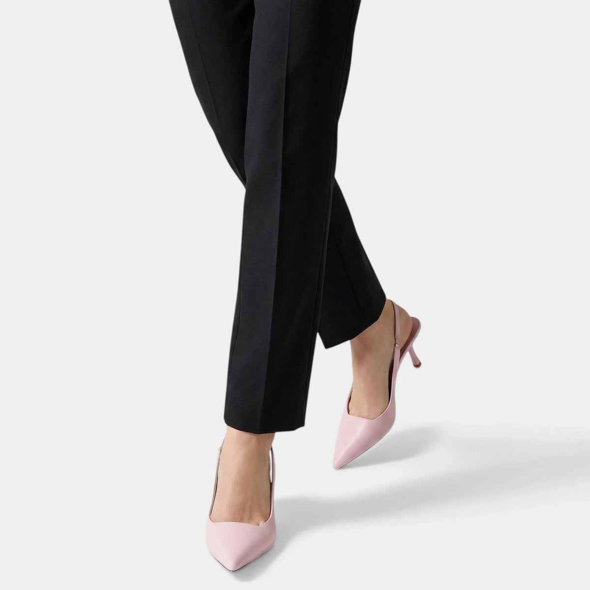 Women's Pointed-Toe Slingback Heels with Slim Stiletto Heel