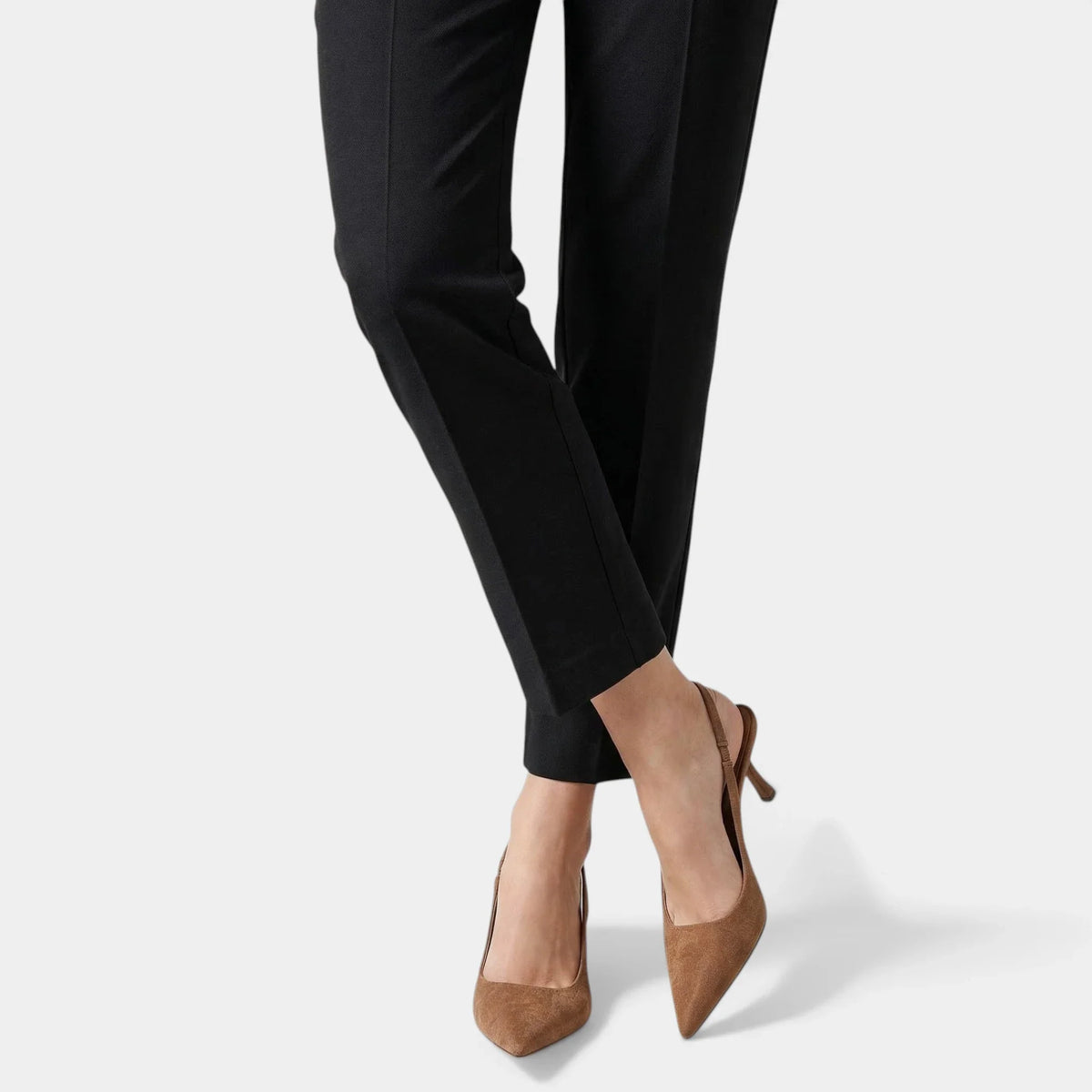 Women's Pointed-Toe Slingback Heels with Slim Stiletto Heel
