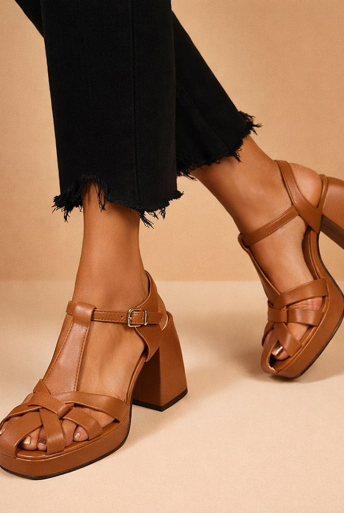 Leonora Inglewood Leather Block Heel Sandals_2