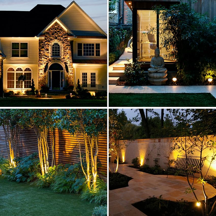 Solar Powered Garden Spotlights – Waterproof Outdoor Lights