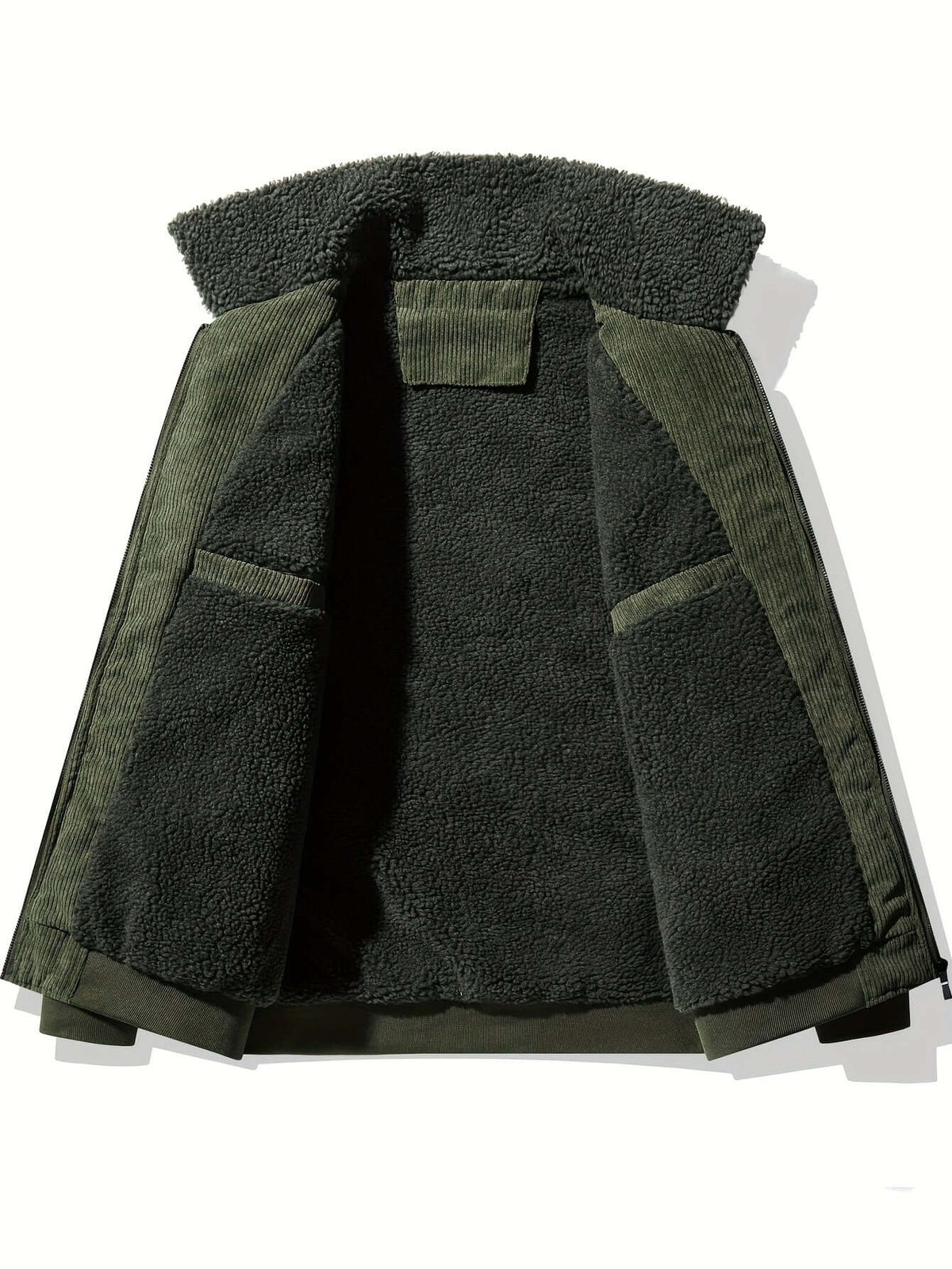 Men's Padded Winter Coat - Thick Quilted Puffer Jacket