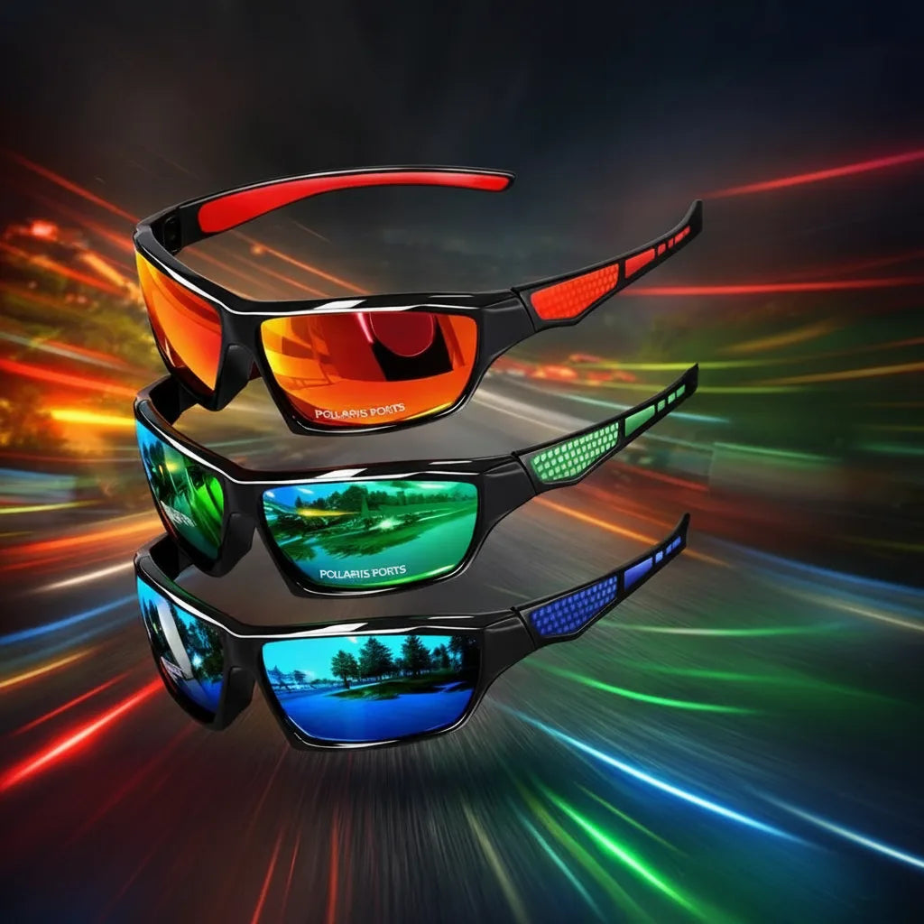 Sportsonnenbrille polarisiert mit UV400-Schutz - Zorenza